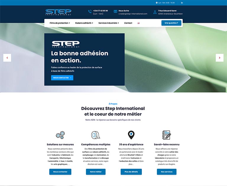 Step International - EIRL SEBASTIEN DE VOS
