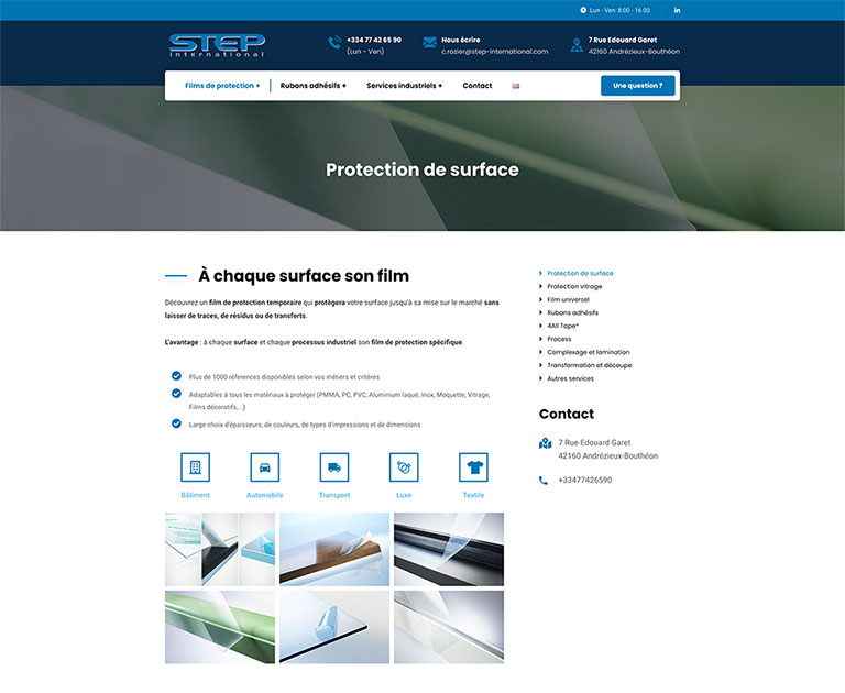 Step International - EIRL SEBASTIEN DE VOS