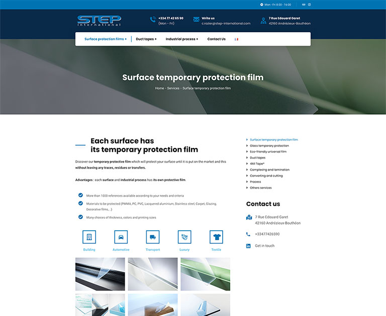 Step International - EIRL SEBASTIEN DE VOS