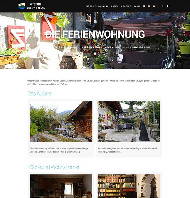 Gîte entre Annecy et Aravis - EIRL SEBASTIEN DE VOS