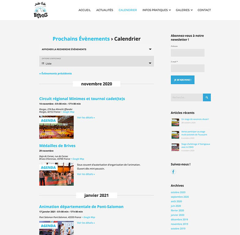 Judo Club Brivois - EIRL SEBASTIEN DE VOS